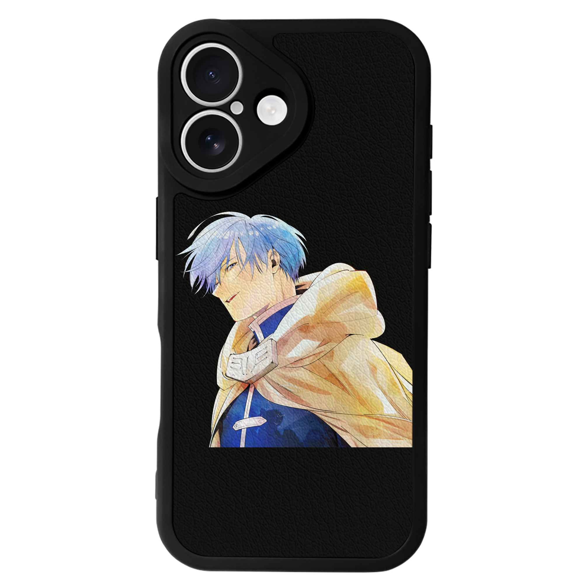 （画像用） 葬送のフリーレン Frieren 【iPhone 16シリーズ対応】シリコンスマホケース（レザー調） 材質：シリコン